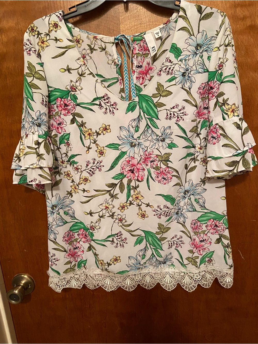 Floral Chiffon Top